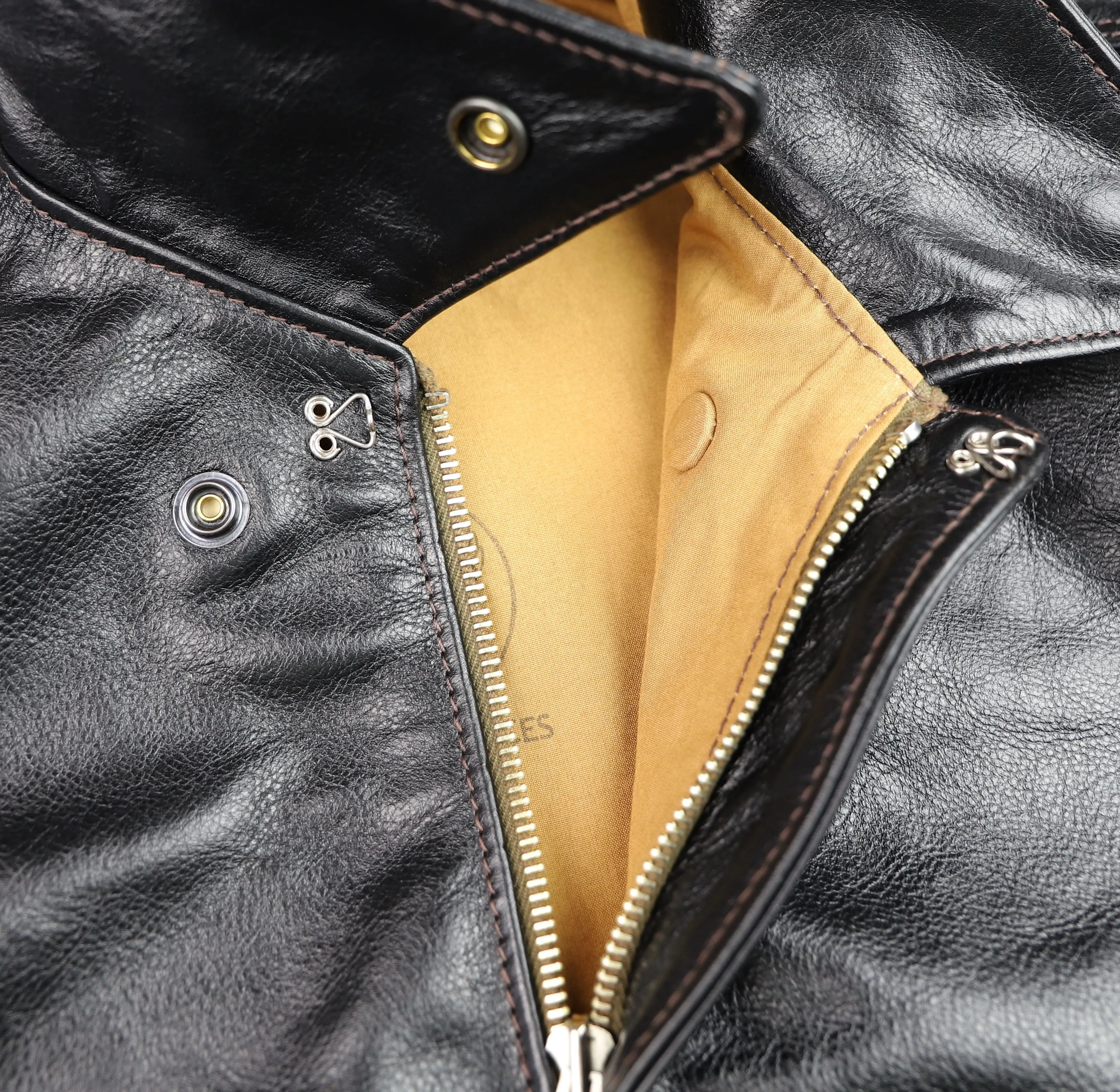 Aero A-2 Military Flight Jacket, size 44, Blackened Brown Vicenza