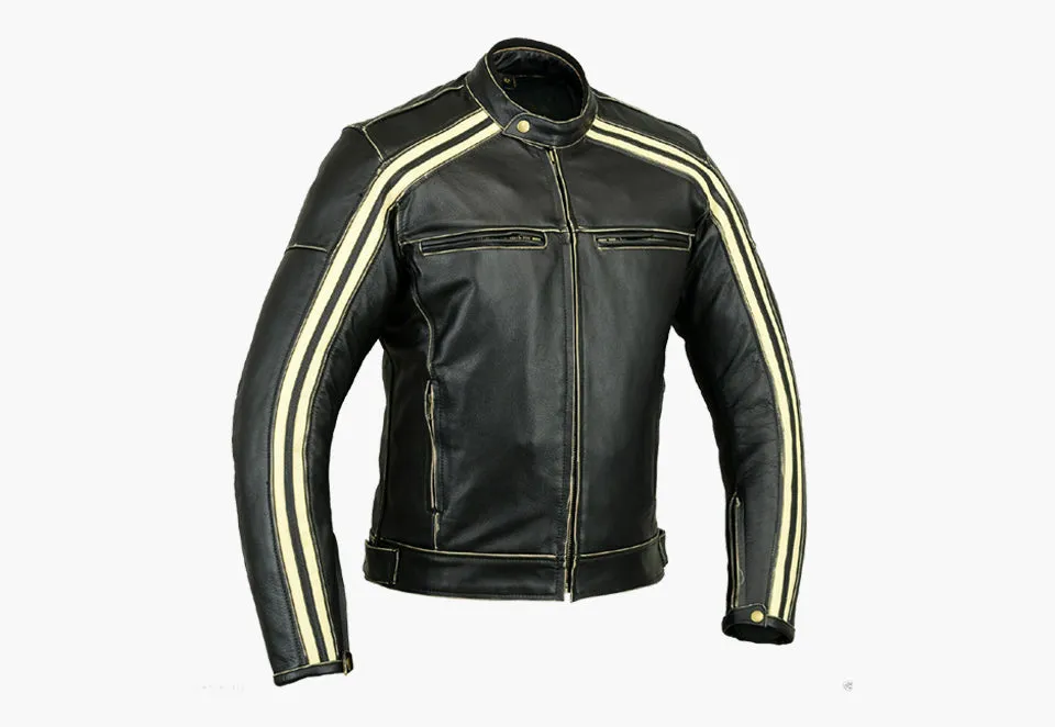BGA The Boonie Motorcycle Leather Jacket