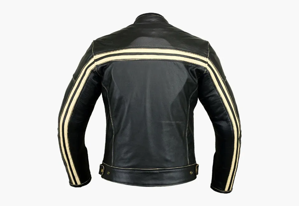 BGA The Boonie Motorcycle Leather Jacket