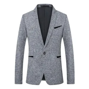 Blazer vintage un bouton tendance rétro