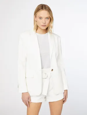 Boyfriend Blazer -- Blanc