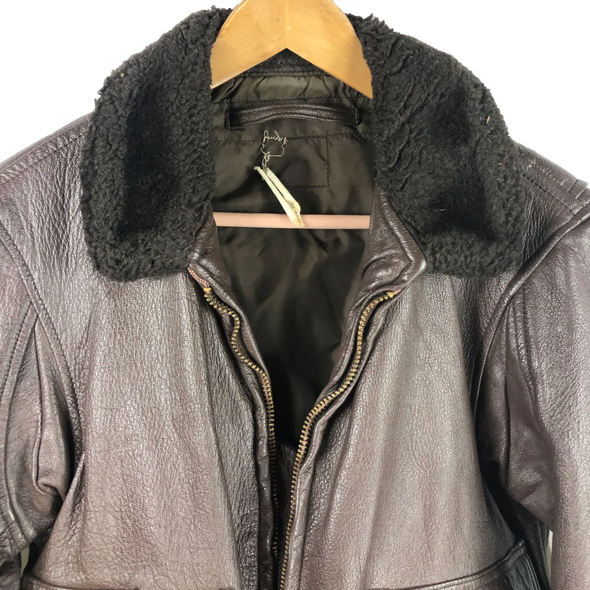 Brill Brothers US Navy G-1 Leather Flight Jacket