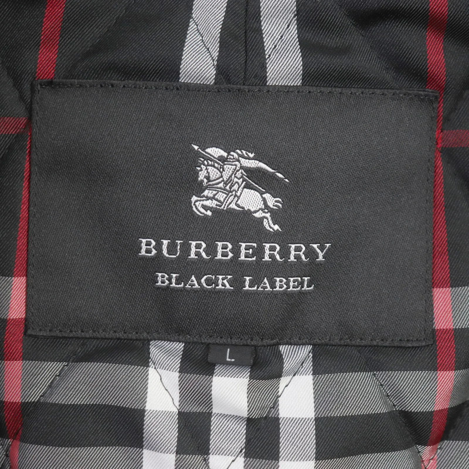 Burberry Black Label Trench Coat Polyester L