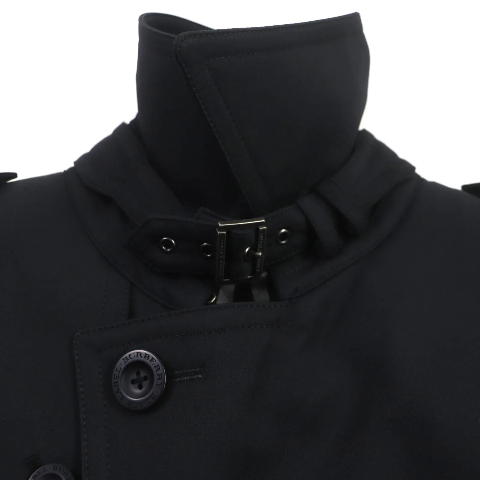 Burberry Black Label Trench Coat Polyester L
