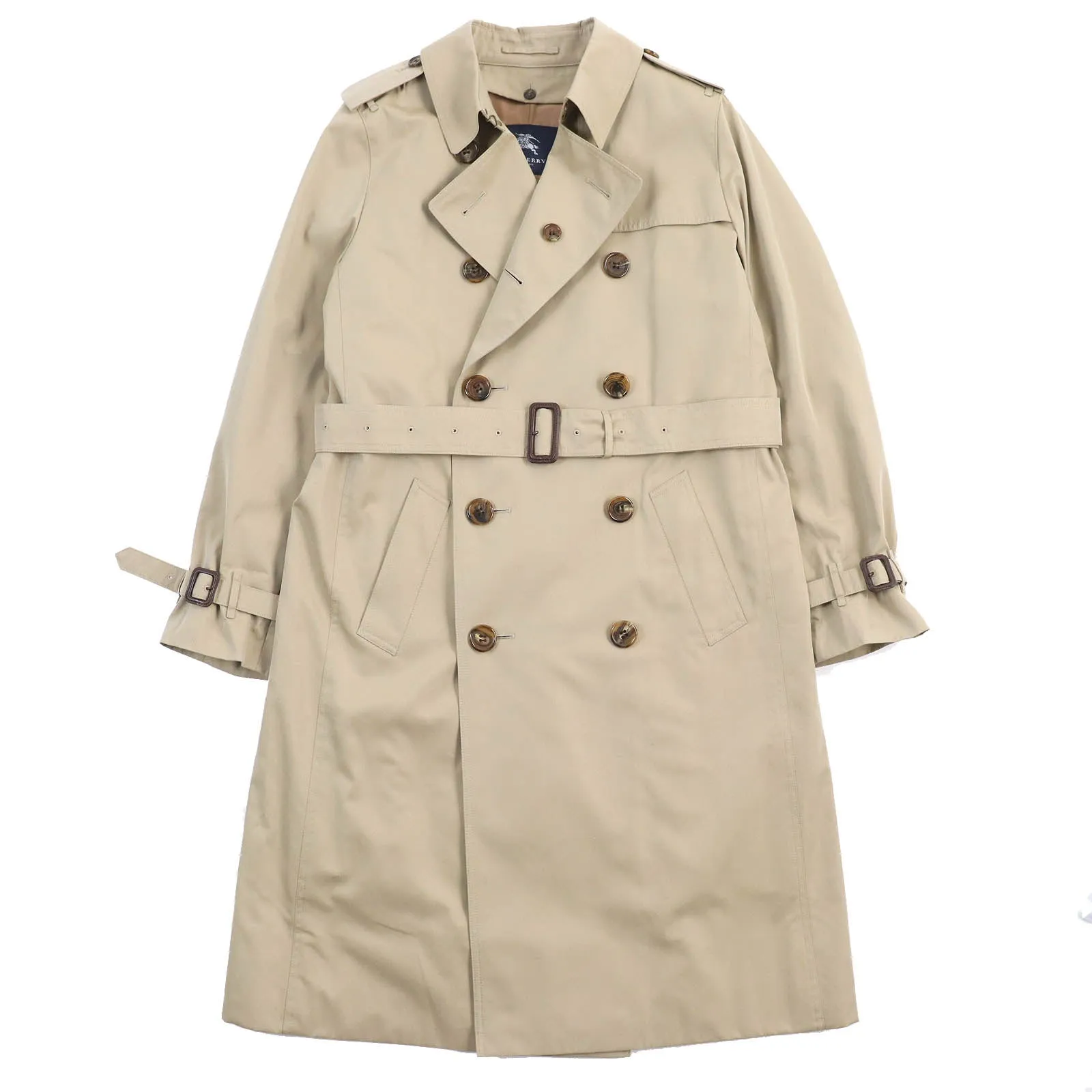 Burberry Cotton Trench Coat Beige 46