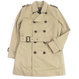 Burberry Cotton Trench Coat Beige L Men