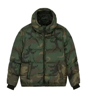 Camouflage - Unisex Puffer AOP oversize jacket (STJU945)