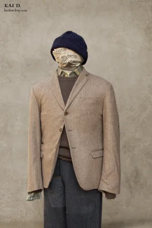 Classic Blazer - Wheat Heather - M