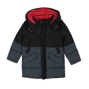 Colorblocked Puffer Jacket