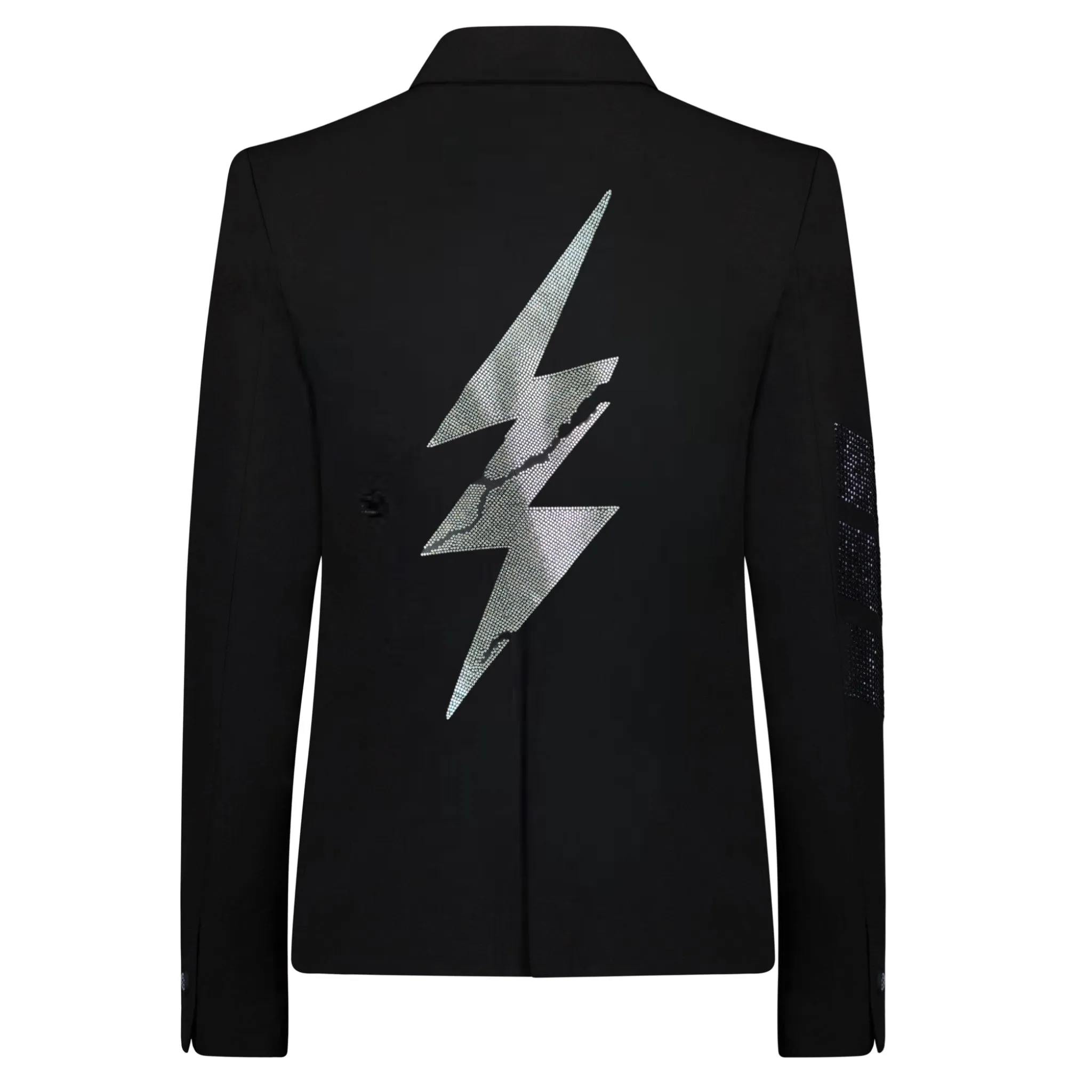 Crystal Lightening Bolt Blazer
