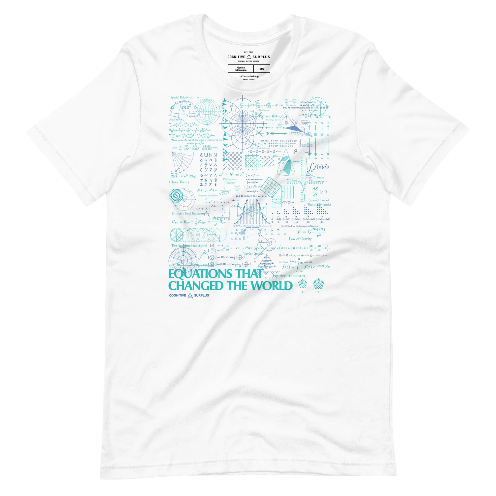 Equations That Changed the World Graphic Tee