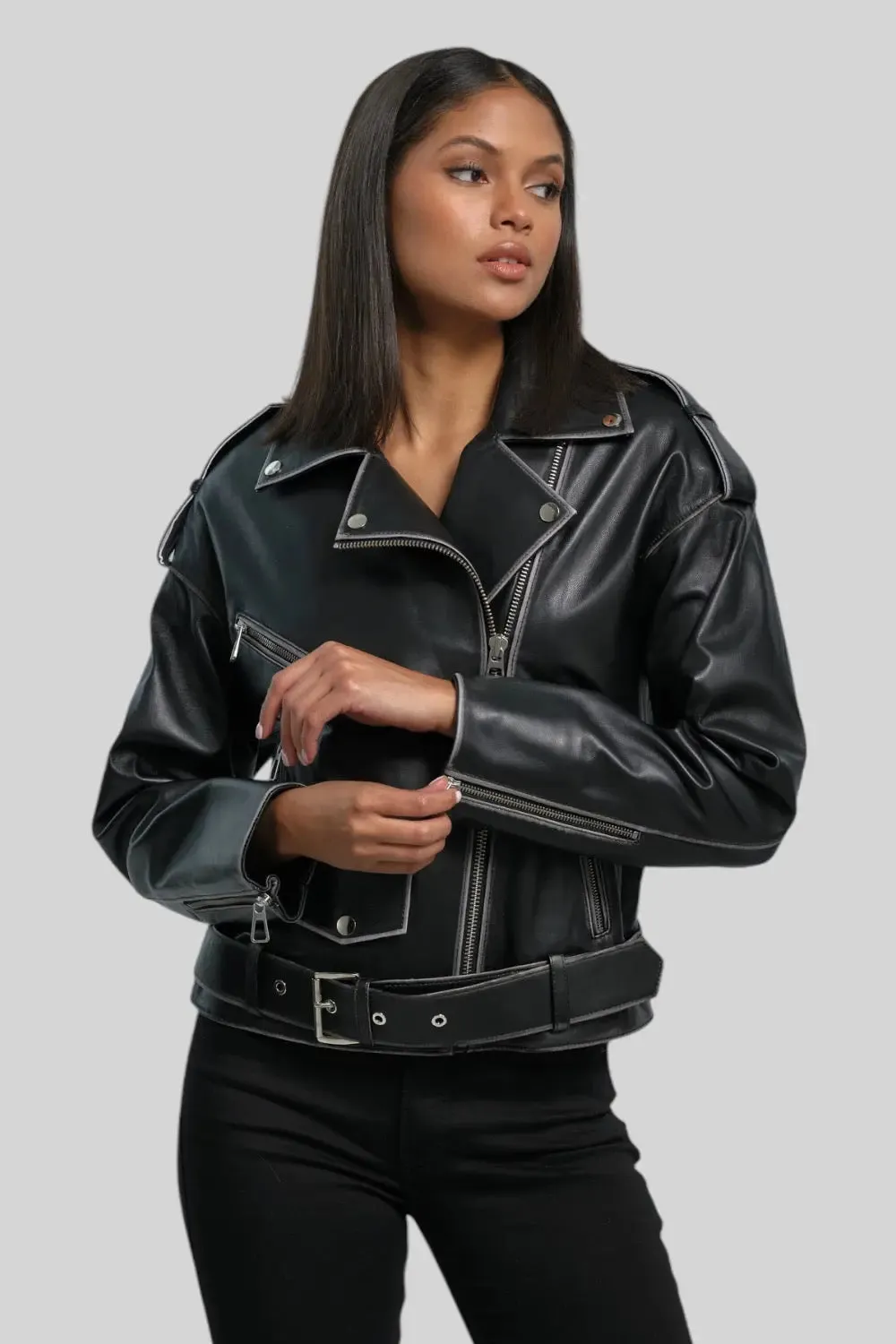 Fiorella Vintage Leather Jacket