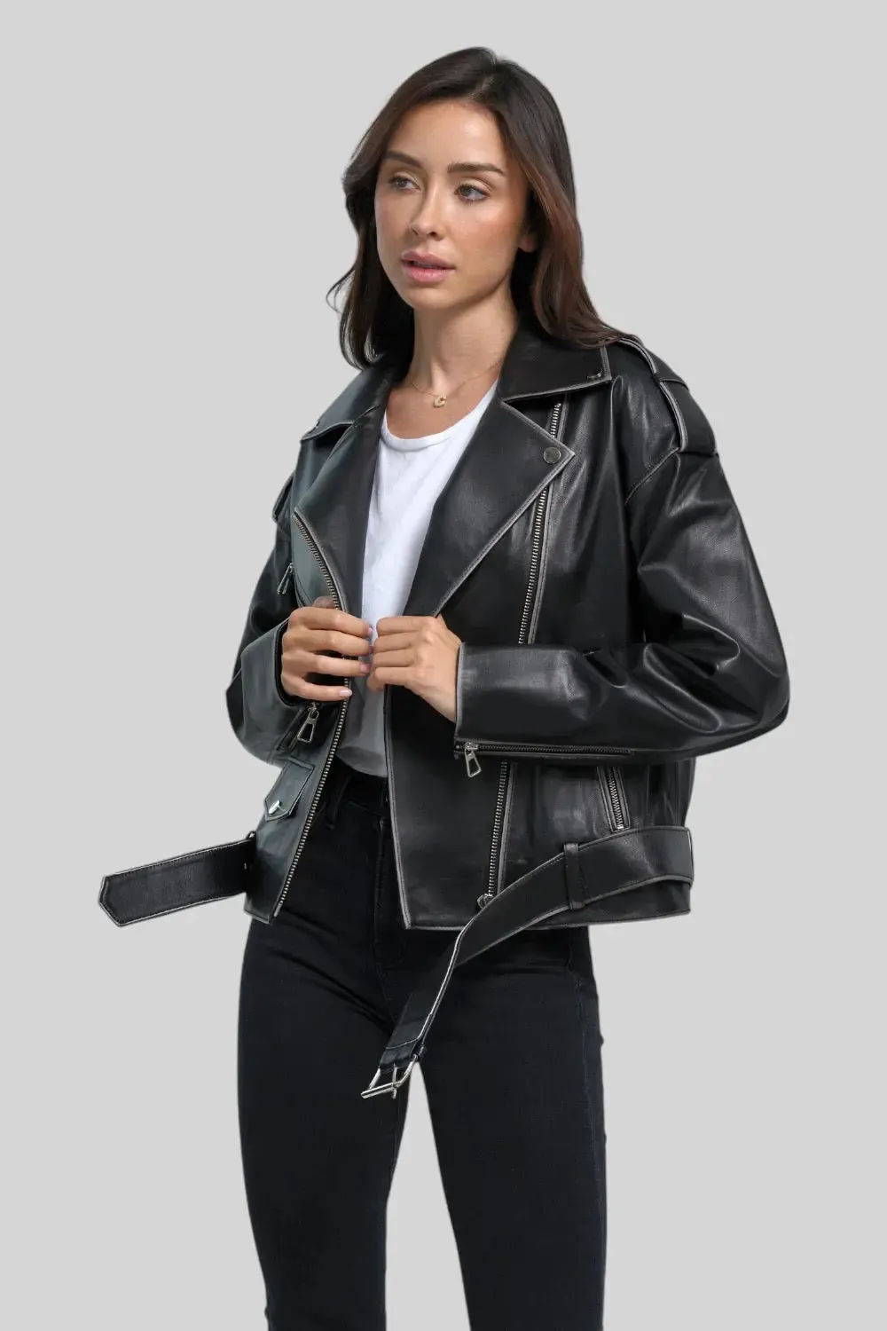 Fiorella Vintage Leather Jacket