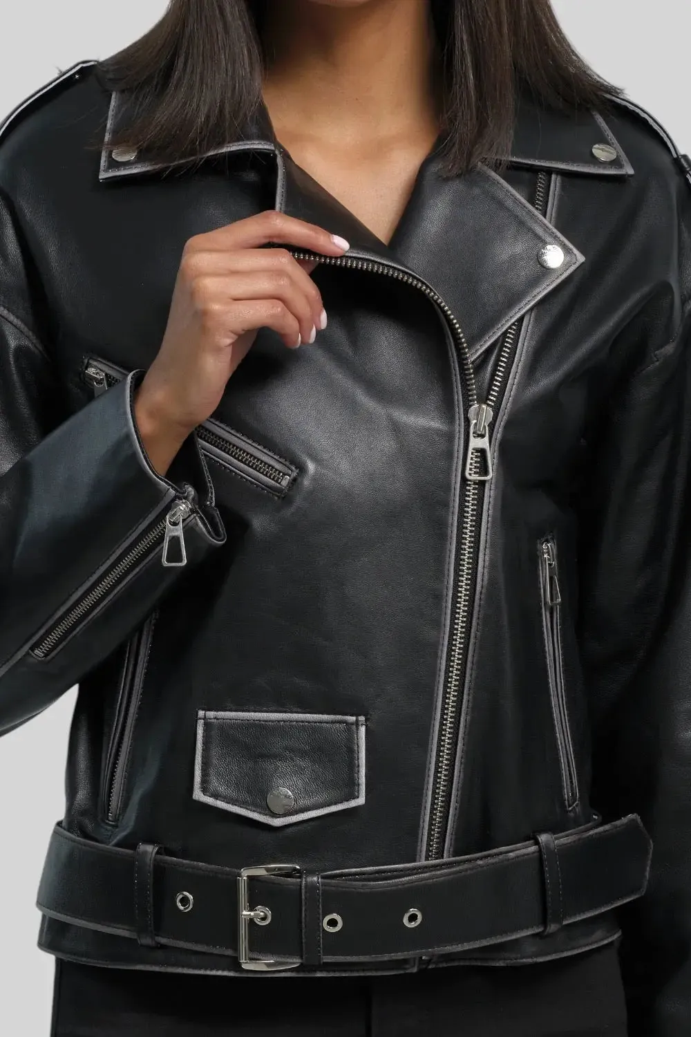 Fiorella Vintage Leather Jacket