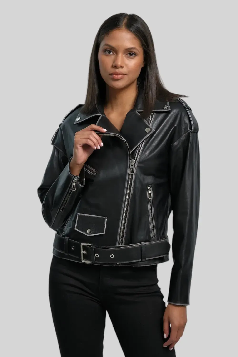 Fiorella Vintage Leather Jacket