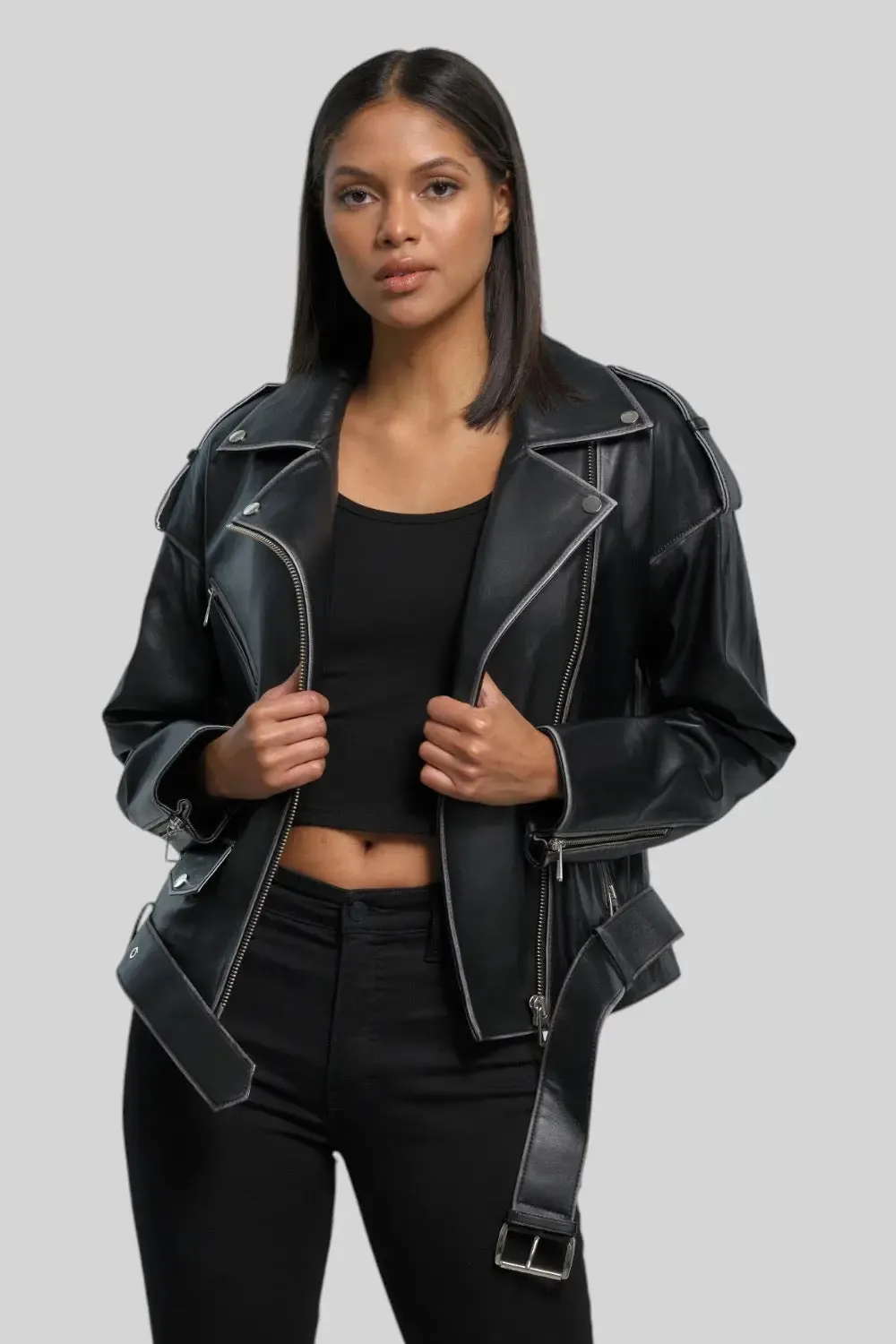 Fiorella Vintage Leather Jacket