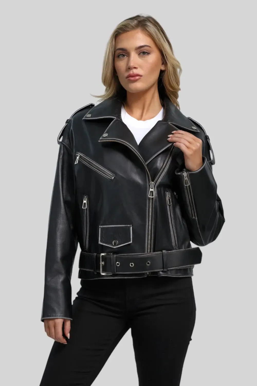 Fiorella Vintage Leather Jacket