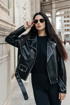 Fiorella Vintage Leather Jacket