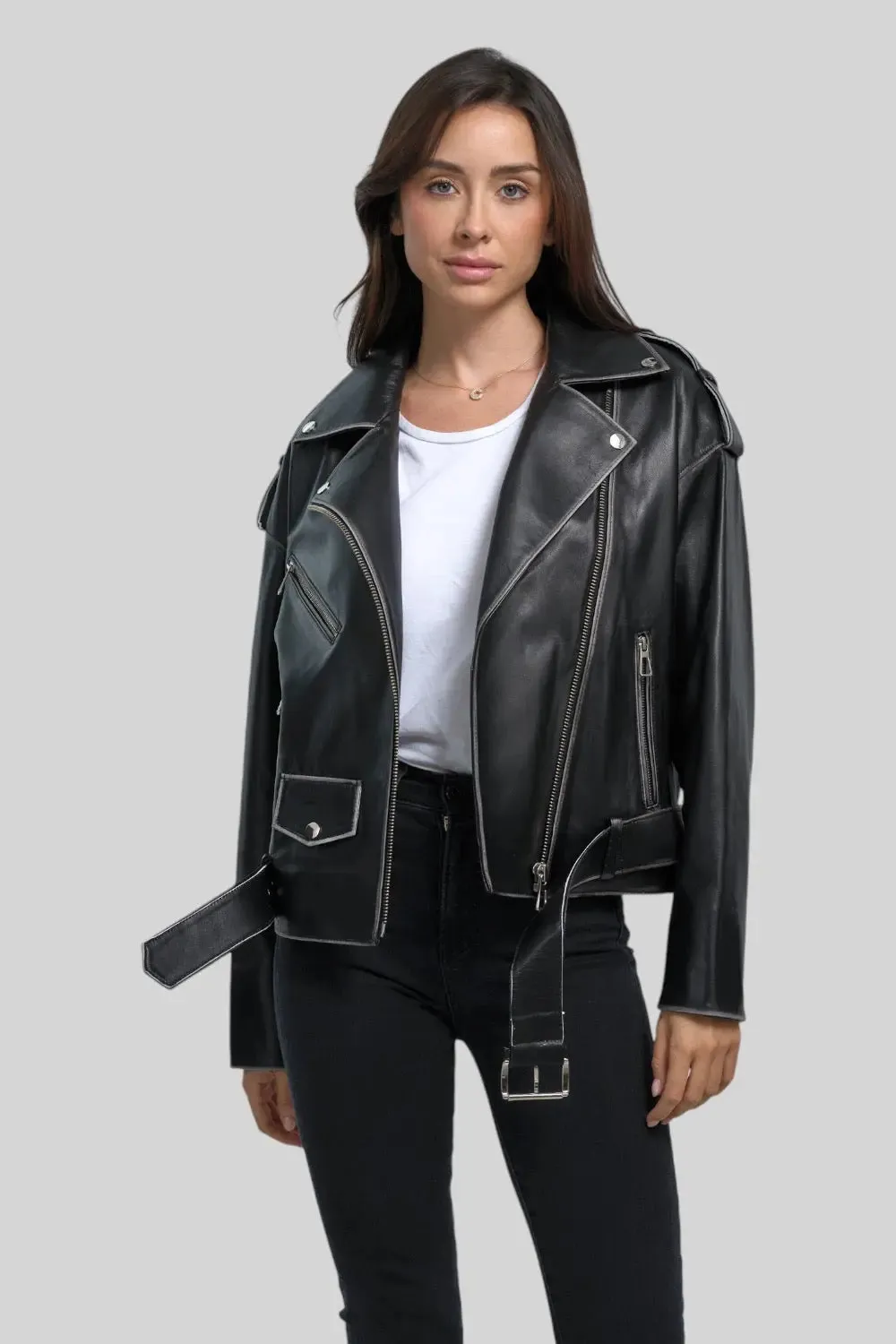Fiorella Vintage Leather Jacket