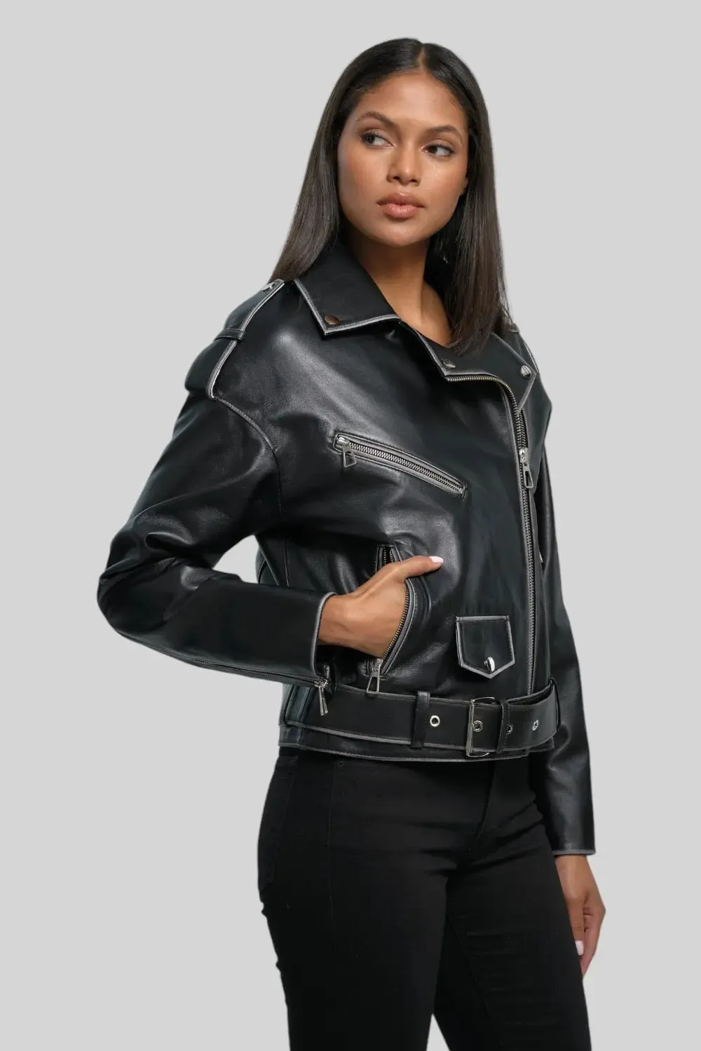 Fiorella Vintage Leather Jacket