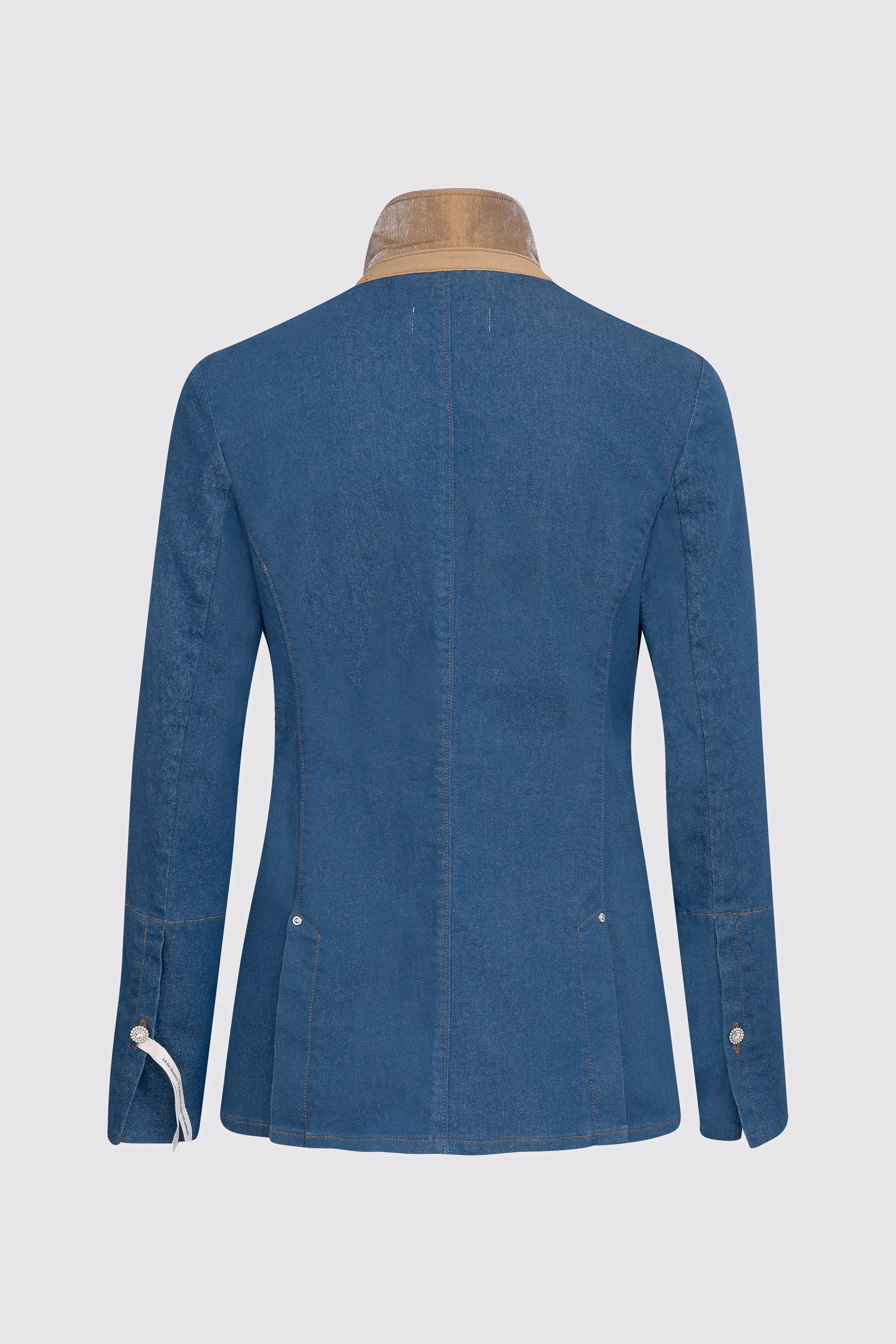 Geschmückter Jeansblazer