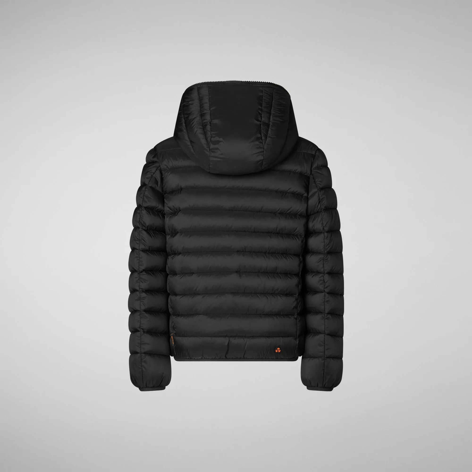 Girls's animal free Puffer Faye in black
