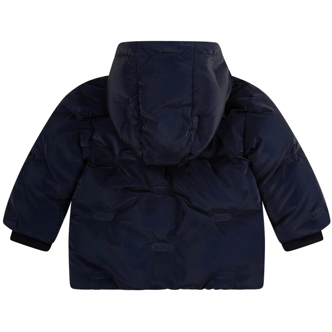 HUGO BOSS - Puffer Jacket -  Navy