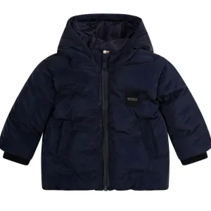 HUGO BOSS - Puffer Jacket -  Navy