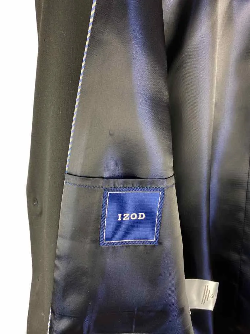 Izod Boys' Lightweight Blazer Black Size 12