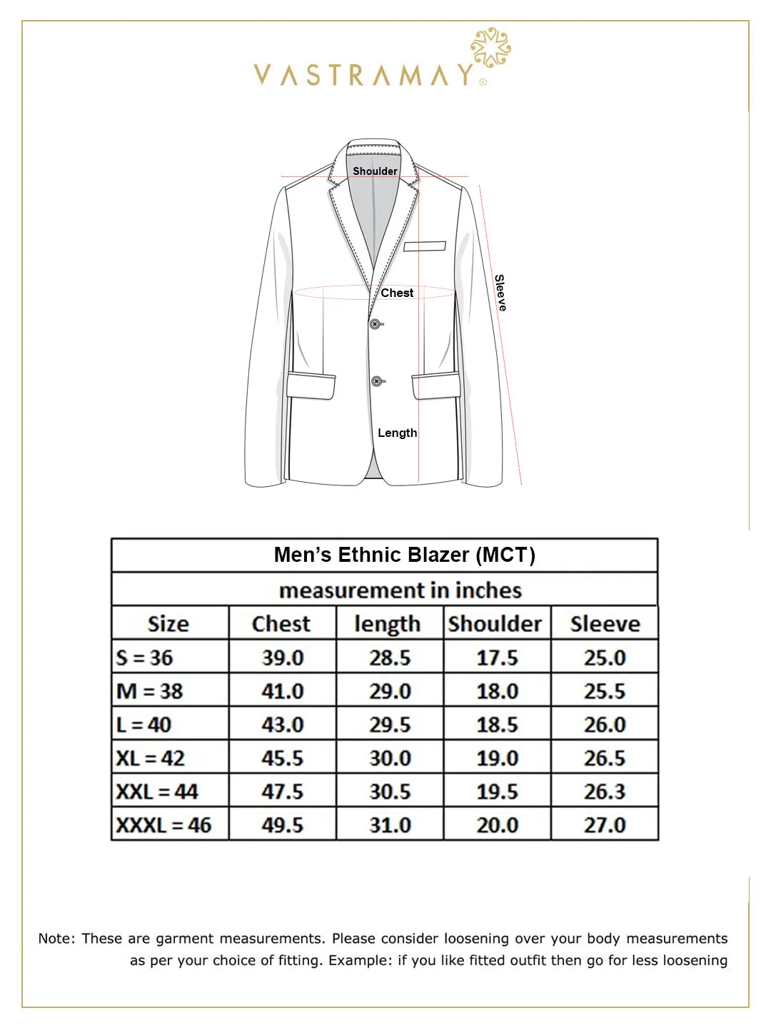 Jashvi Men's Cream Base Multi-Color Printed Blazer