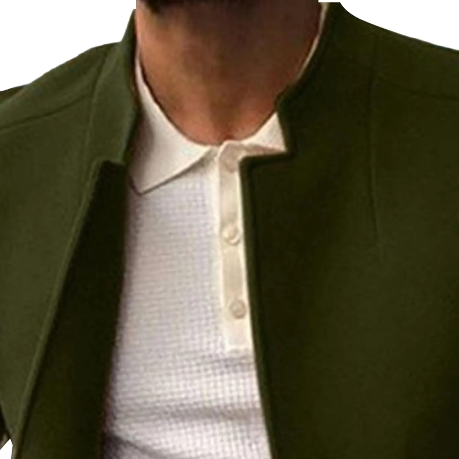 JEShifangjiusu Men's Winter Trench Coat Military Jackets Single Breasted Long Wool Blend Overcoat Slim Down Business Topcoat