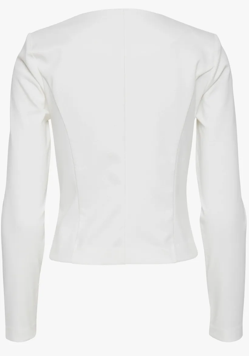 Kate Short Blazer - Cloud