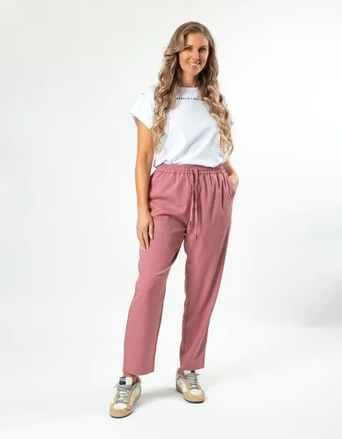 Keely Pants - Blush Sparkle