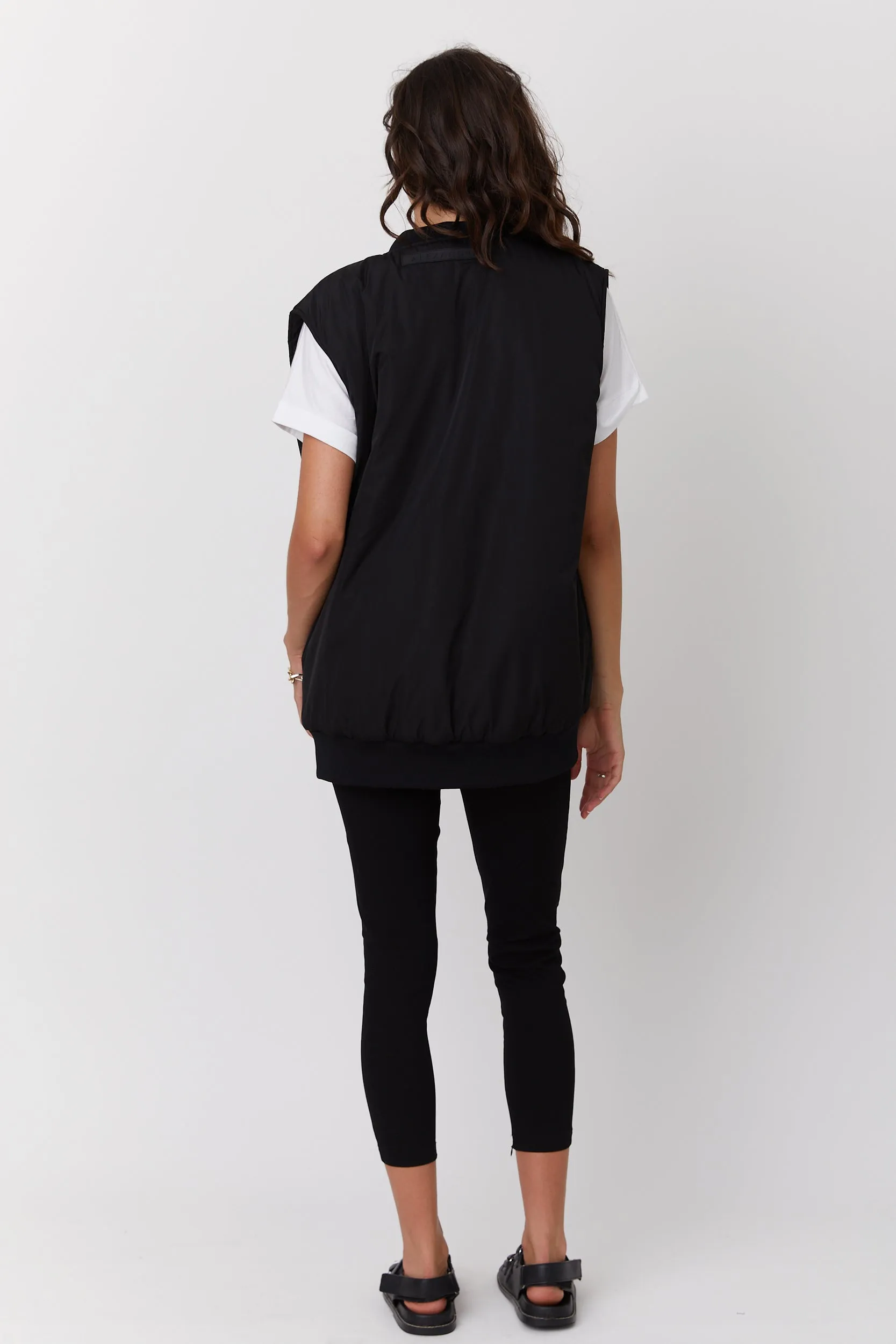 KYGO Puffer Vest Black