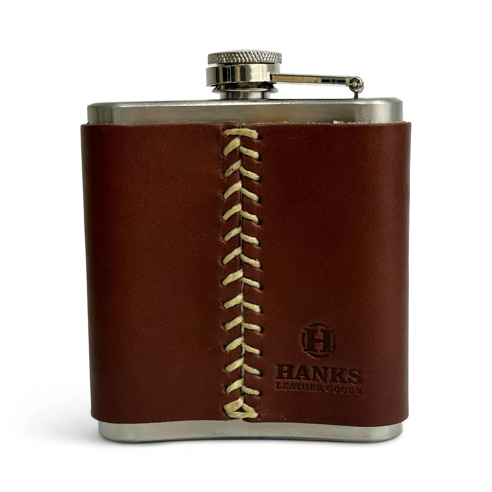 Leather Covered Flask