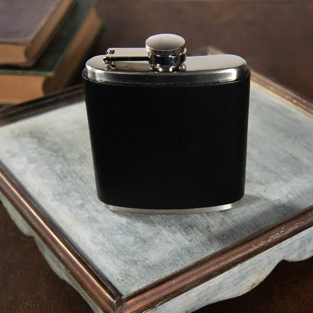 Leather Covered Flask