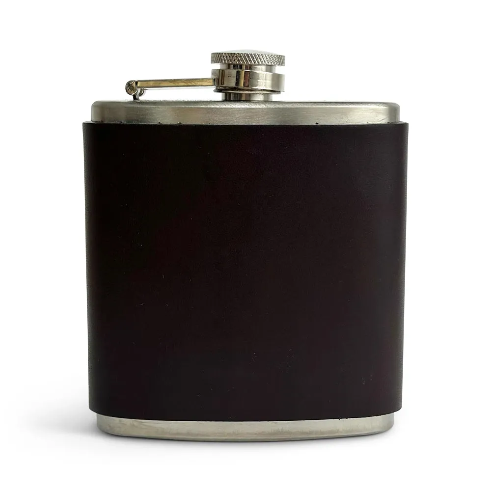 Leather Covered Flask