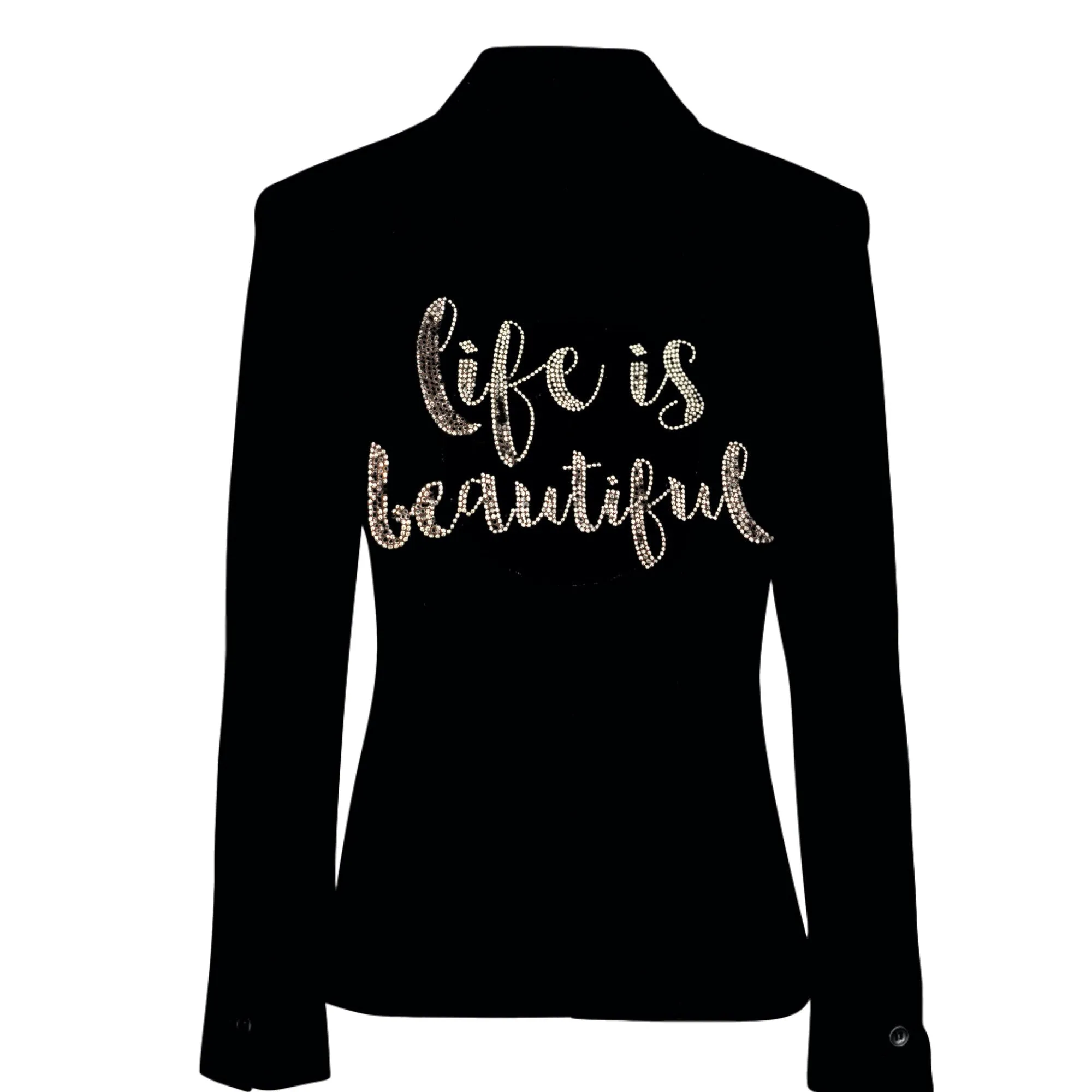 Life Is Beautiful Script Blazer