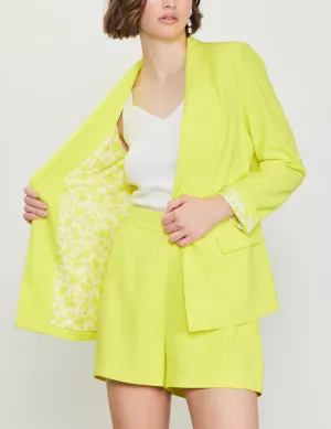 Lime Yellow Blazer