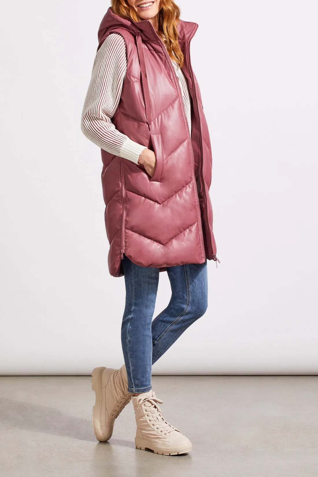 Long Sleeveless Puffer