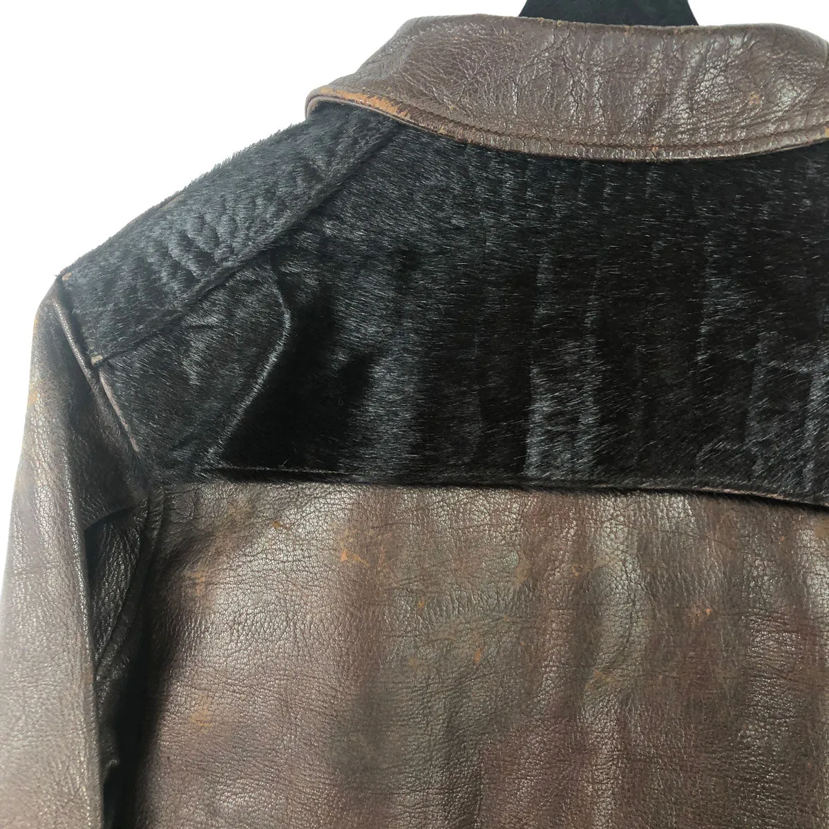 Original Horsehide Leather A-2 Flight Jacket w/ WASP Squadron Stencil
