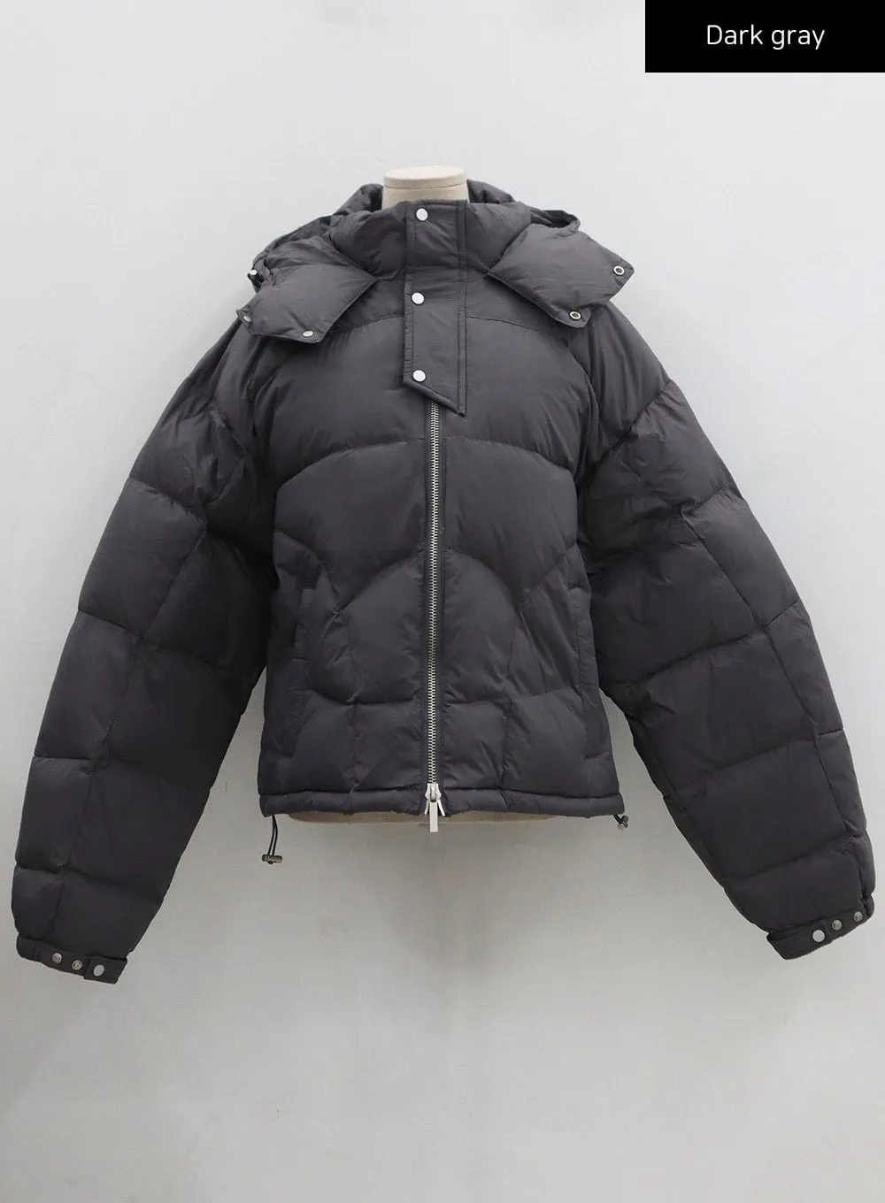 Oversize Hooded Puffer Jacket CN03
