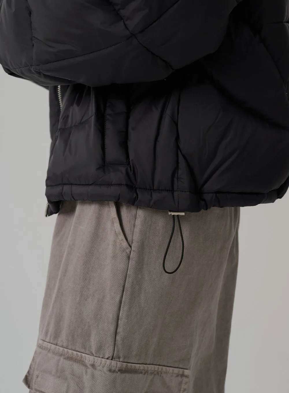 Oversize Hooded Puffer Jacket CN03