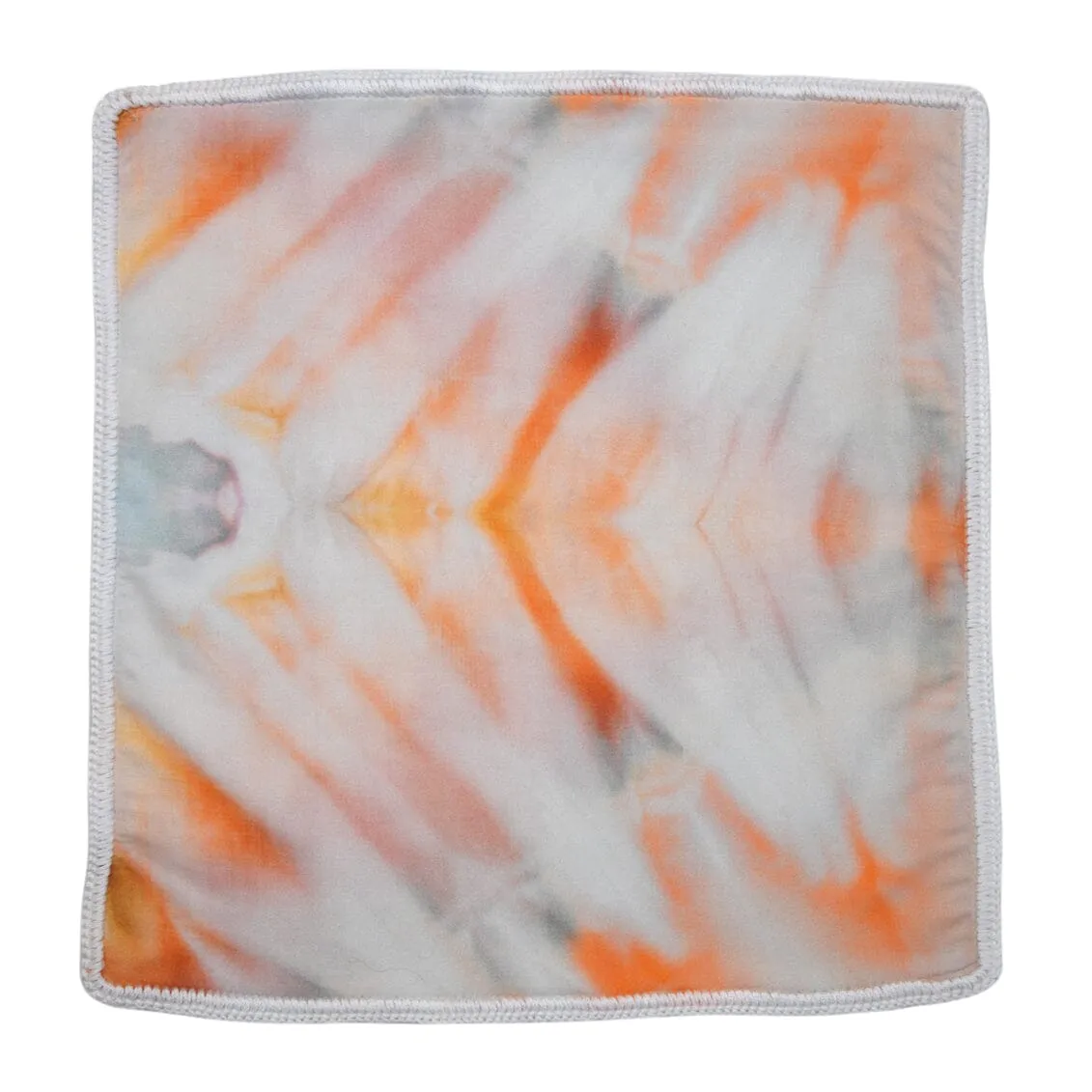 Peach Acquerello With White Signature Border