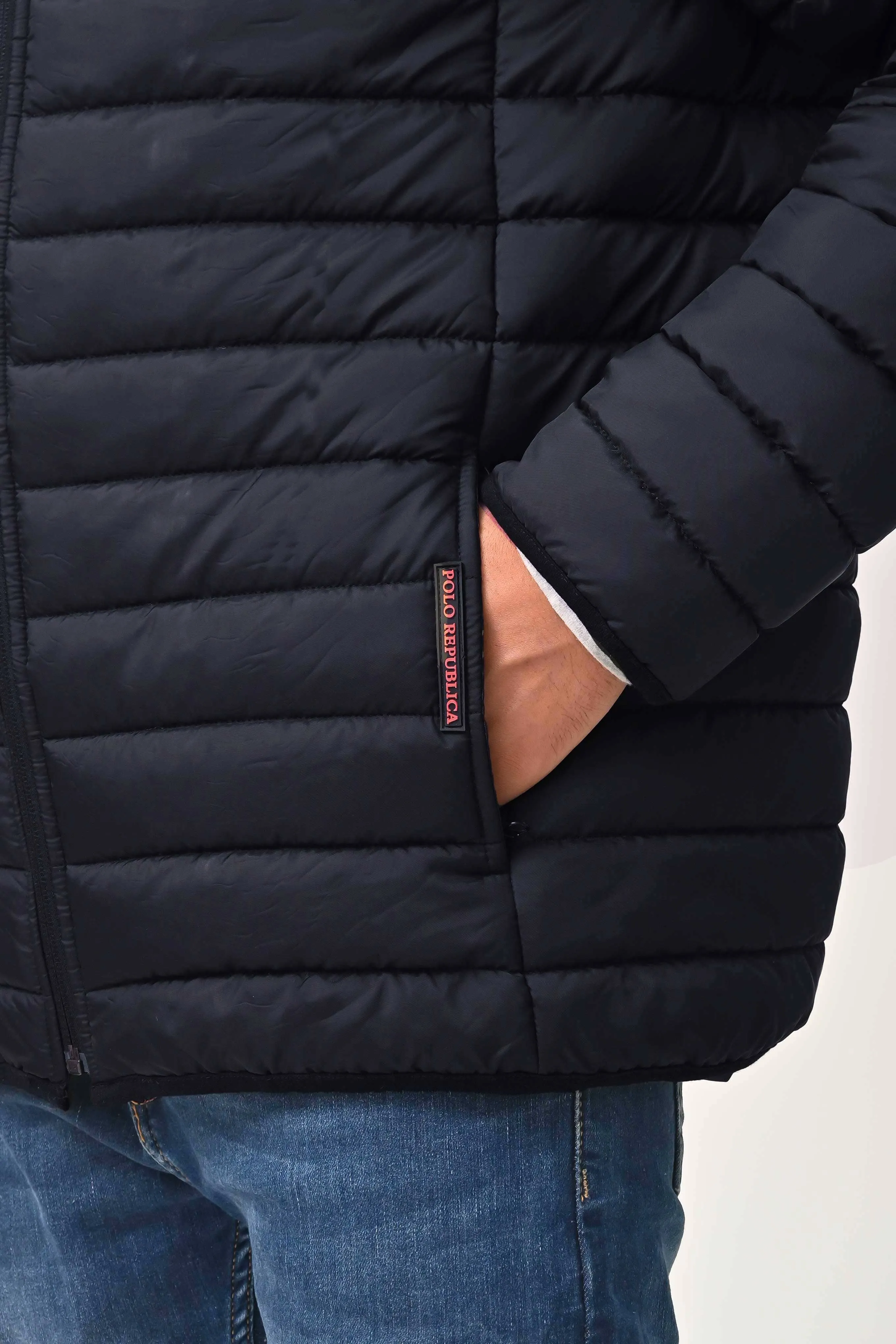 Polo Republica Men's Puffer Jacket