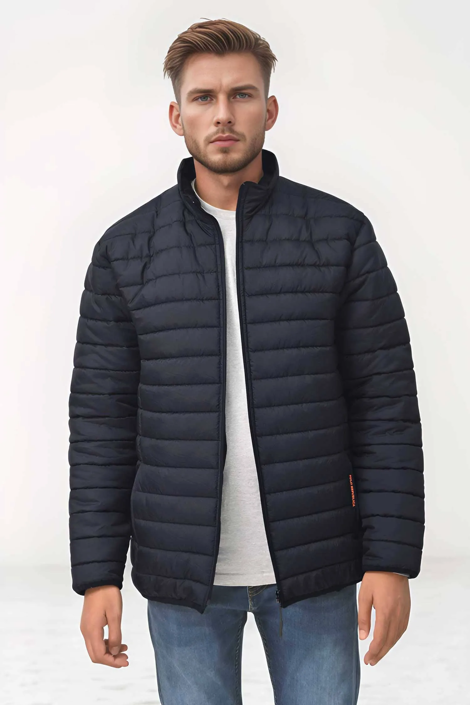 Polo Republica Men's Puffer Jacket