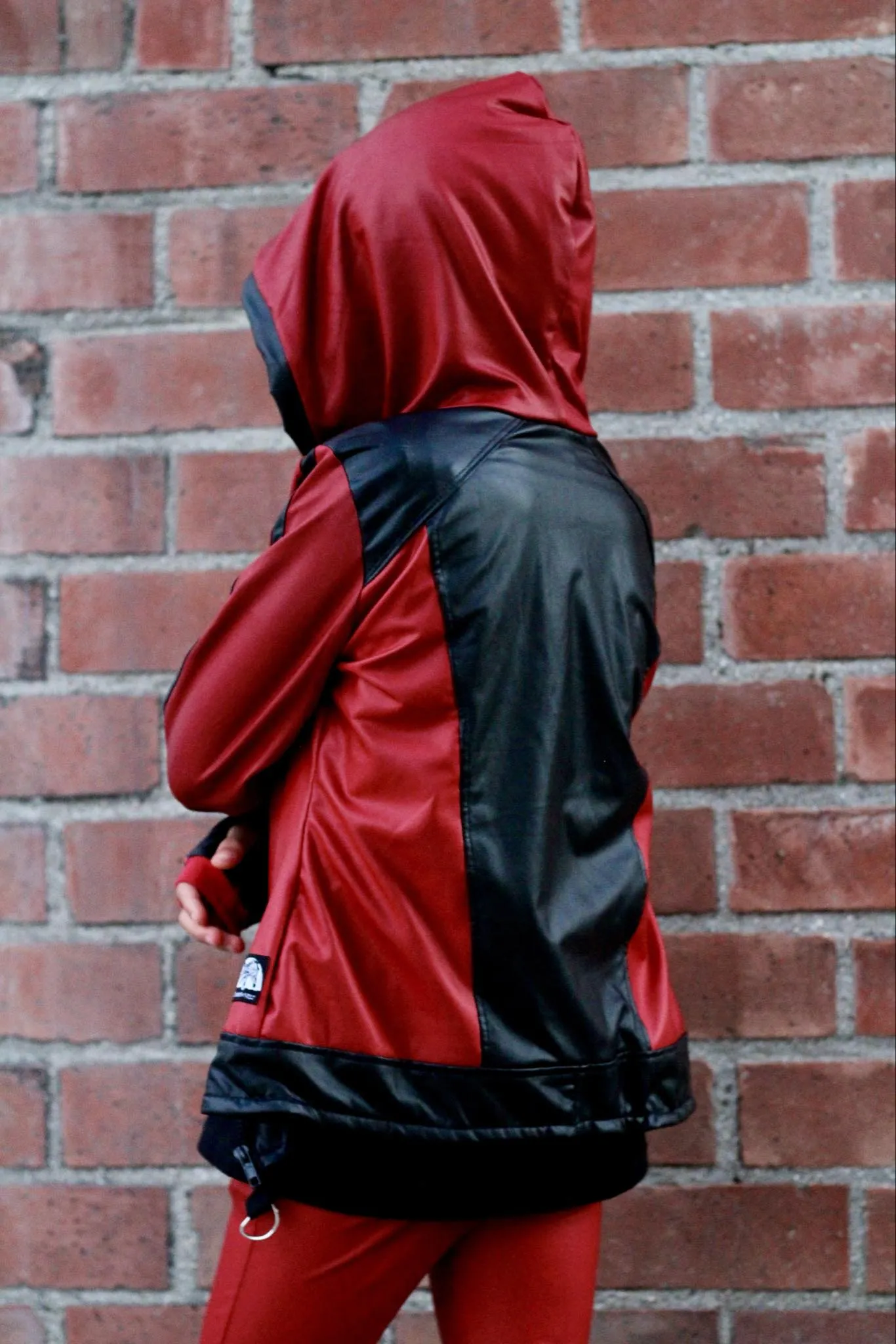 Red Thriller Jacket for Kids in  Vegan Leather Unisex Michael Jackson Fans