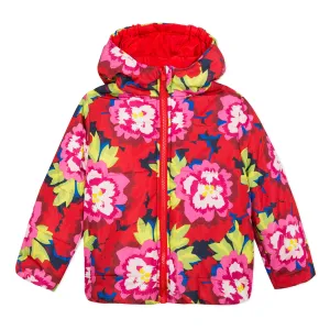 Reversible Floral Puffer Jacket