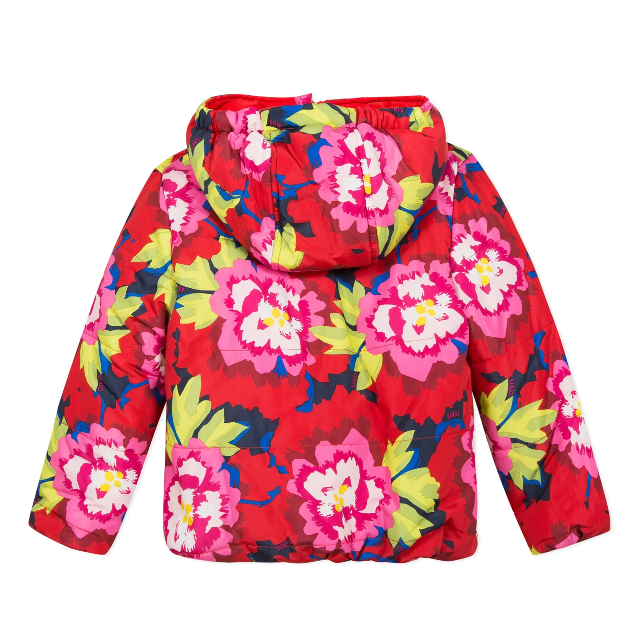 Reversible Floral Puffer Jacket