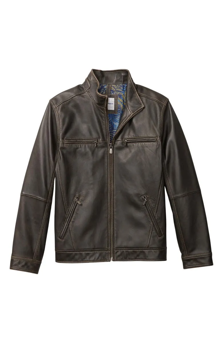 Rocker Island Leather Jacket